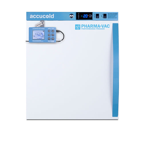 Accucold Performance Series Pharma-Vac all-freezer with data logger, Data Logger (Model AFZ1PVDL2BLHD)