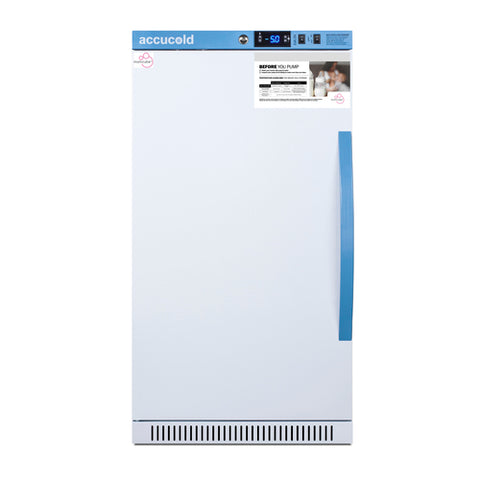 Accucold MOMCUBE ADA height all-freezer for breast milk storage, ADA (Model AFZ2PVBIADAMCLHD)