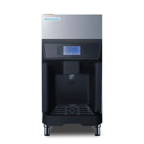 Accucold ENERGY STAR certified commercial ice + water dispenser with filter and 220 lb – AIWD220FLTR