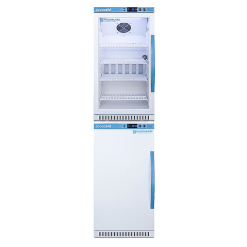Accucold PHARMA-VAC Performance Series stacked combination of ARG31PVBIADA vaccine – ARG31PVBIADA-AFZ2PVBIADASTACKLHD