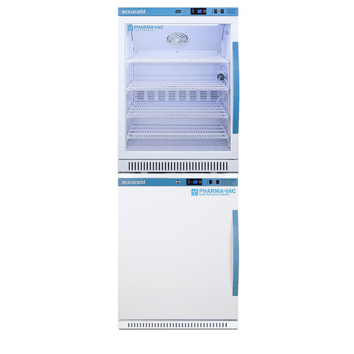 Accucold PHARMA-VAC Performance Series stacked combination of ARG6PV vaccine – ARG6PV-AFZ5PVBIADASTACKLHD