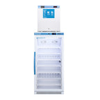 Accucold Stacked combination of ARG8PV all-refrigerator with antimicrobial silver-ion handle – ARG8PV-FS24LSTACKMED2