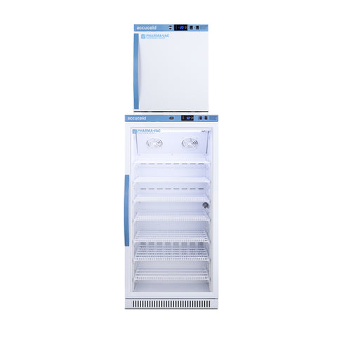Accucold PHARMA-VAC Performance Series stacked combination of ARG8PV vaccine – ARG8PV-AFZ1PVSTACK