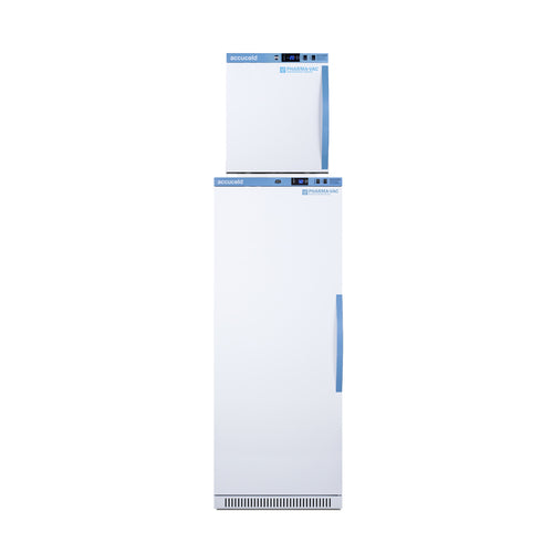 Accucold PHARMA-VAC Performance Series stacked combination of ARS12PV vaccine – ARS12PV-AFZ1PVSTACKLHD