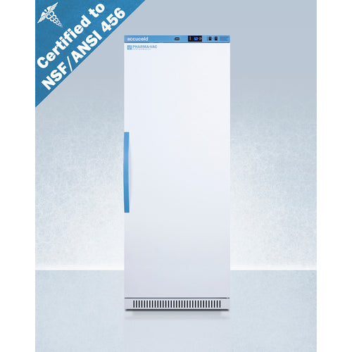 12 Cu.Ft. Upright Vaccine Refrigerator, Certified to NSF/ANSI 456 Vaccine Storage Standard