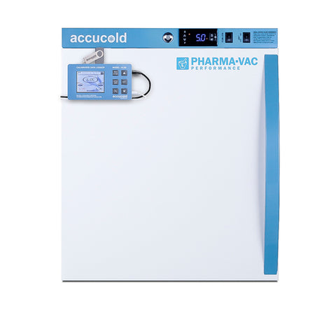 Accucold Pharma-Vac Performance Series compact all-refrigerator with data logger, Solid Door, Data Logger (Model