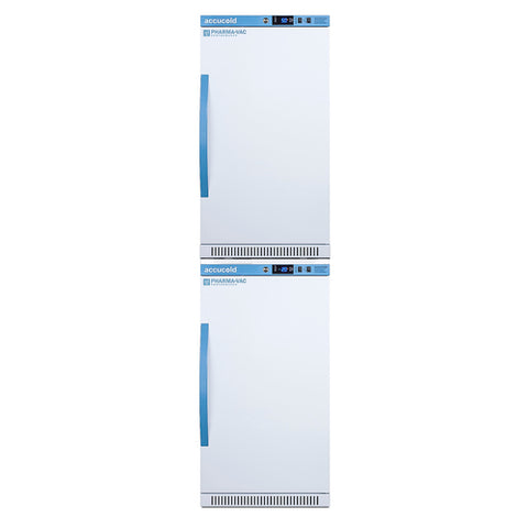 Accucold PHARMA-VAC Performance Series stacked combination of ARS32PVBIADA vaccine – ARS32PVBIADA-AFZ2PVBIADASTACK