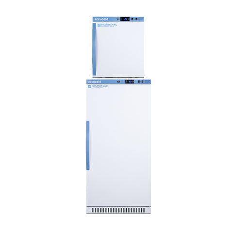 Accucold PHARMA-VAC Performance Series stacked combination of ARS8PV vaccine – ARS8PV-AFZ1PVSTACK