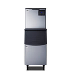 Accucold 350 Pound clear ice maker with storage bin