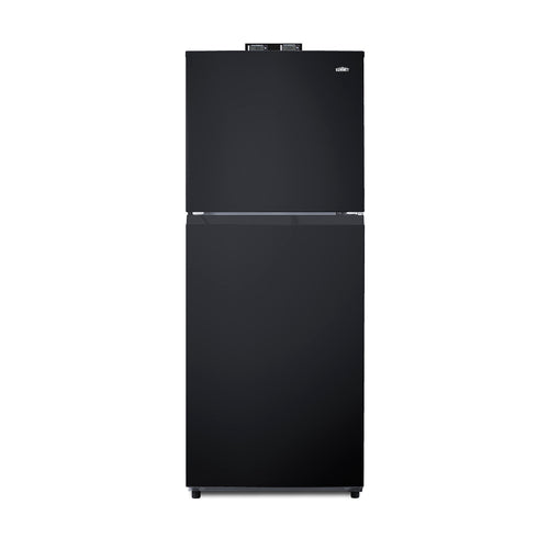 Accucold Frost-free break room refrigerator-freezer with NIST calibrated alarm/thermometers (Model BKRF1087B)
