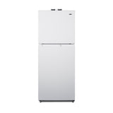 Accucold Frost-free break room refrigerator-freezer with NIST calibrated alarm/thermometers (Model BKRF1088W)