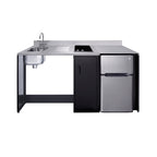 Accucold Barrier-free all-in-one kitchenette with refrigerator, sink, and cooktop, ADA (Model CK72ADALBF)