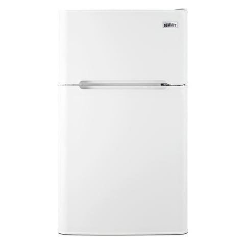 Accucold ENERGY STAR certified counter height 2-door refrigerator-freezer in white – CP34W
