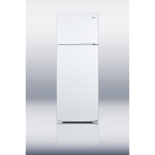 Accucold Full-size top mount refrigerator-freezer in white (Model CTR21W)