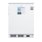 Accucold 24" wide built-in all-refrigerator in white, auto defrost with a lock – FF7LWBIPLUS2