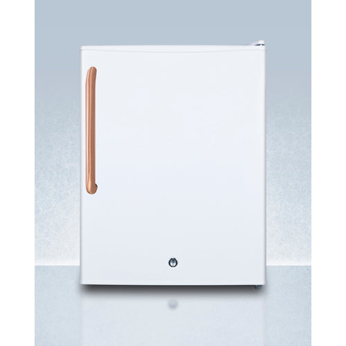 Compact All-Freezer with Antimicrobial Pure Copper Handle