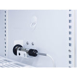 Accucold 8 cu.ft. MOMCUBE breast milk refrigerator with commercial microwave (Model MLRS8MC-SCM1000SS)