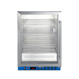 Accucold Undercounter single chamber passive heating blanket warmer with glass door – PTHC65GUCLHD