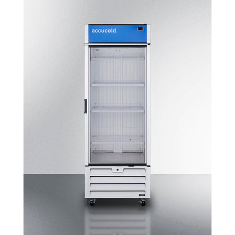 Accucold Full-sized glass door commercial display freezer (Model SCFF262GRH)
