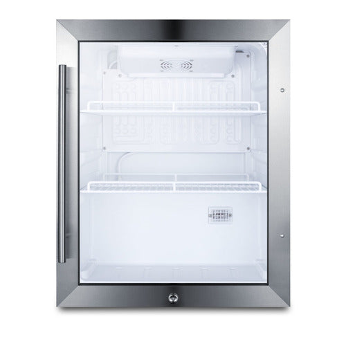 Accucold Commercially approved countertop beverage cooler designed for the display – SCR314L