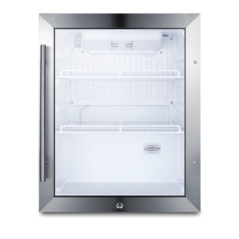 Accucold Commercially approved countertop beverage cooler designed for the display – SCR314L