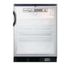 Accucold Commercially approved Nutrition Center series glass door all-refrigerator – SCR600BGLBINZ