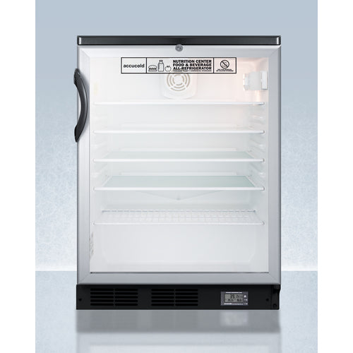 24" Wide Built-In All-Refrigerator