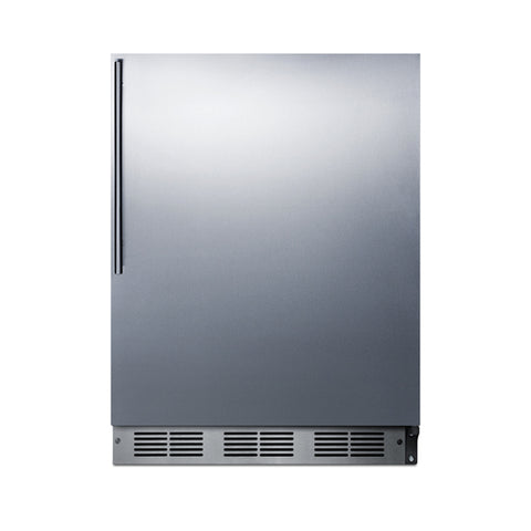 Accucold Stainless steel kickplate for use with select undercounter units