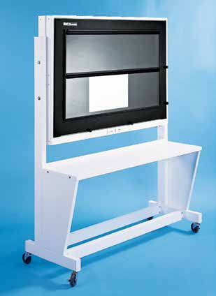 Mammoline Mammography Illuminator: Variable Light Intensity and Masking - View 1