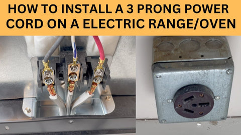 Accucold 3-pronged Cord Installed on Select Ranges