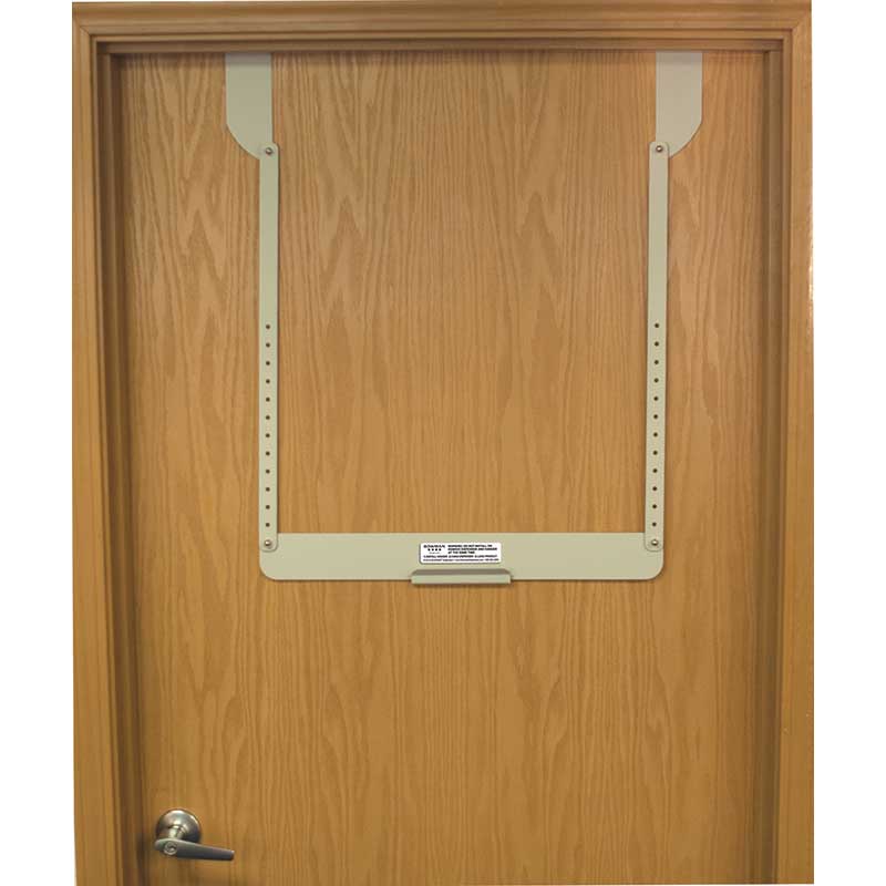 Hanger Metal Bracket Door Adjustable Quartz Beige Steel Main image