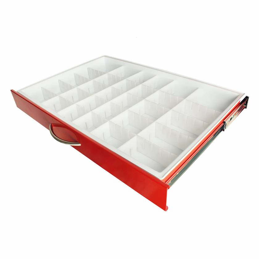 Harloff Tray 3" Divider, Adj 3FB for MDx30 Carts