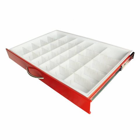 Harloff Tray 3" Divider, Adj 3FB for MDx30 Carts
