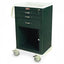 18"  Equipment Holder Shelf for MDS18 Carts with all locks, Steel,  2" Cable pass through hole in rear with grommet (upg