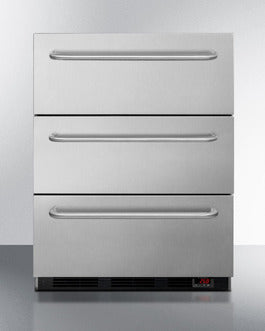24" Wide 3-Drawer All-Freezer