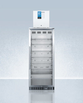 Accucold 24" Wide All-Refrigerator/All-Freezer Combination (Model ACR1151-FS24LSTAC)