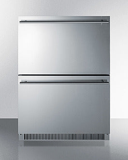 24" Wide 2-Drawer All-Refrigerator, ADA Compliant