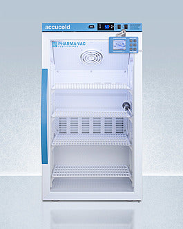 Accucold 3 Cu.Ft. Counter Height Vaccine Refrigerator, Glass Door, Data Logger (Model ARG3PVDL2B)