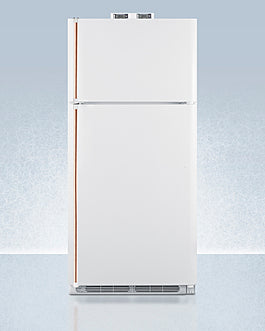 30" Wide Break Room Refrigerator-Freezer with Antimicrobial Pure Copper Handle - BKRF18WCP Main image