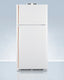 30" Wide Break Room Refrigerator-Freezer with Antimicrobial Pure Copper Handle - BKRF18WCP