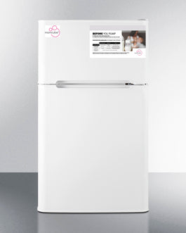 19" Wide MOMCUBE Refrigerator-Freezer