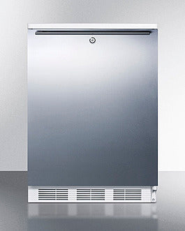 Accucold 24" Wide Refrigerator-Freezer (Model CT66LWSSHH)