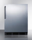 24" Wide All-Refrigerator, ADA Compliant - AL752BKSSTB