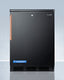24" Wide All-Refrigerator with Antimicrobial Pure Copper Handle - FF7LBLKTBC