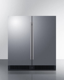 Accucold 30" Wide Built-In Refrigerator-Freezer (Model FFRF3070BSS)