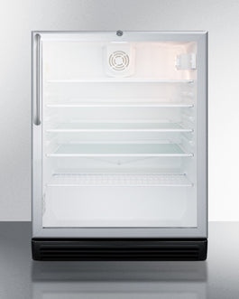 24" Wide Built-In Beverage Center, ADA Compliant - SCR600BGLCSSADA Main image