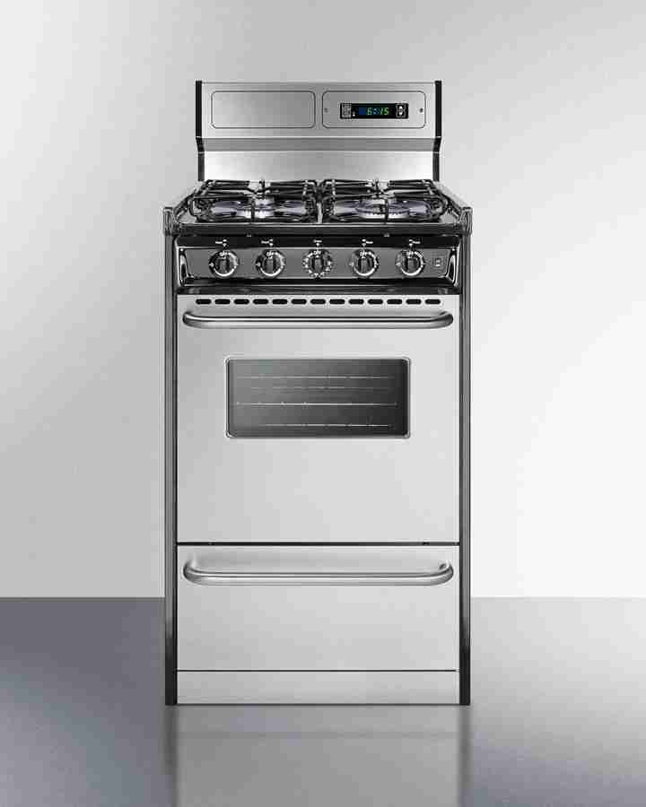 20" wide sealed burner gas range made in the USA Main image