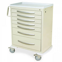 7 Drawer Cart (Tall Cabinet), Standard Package, with 5-3", 1-6", 1-9" Drawers, Key Lock REPLACED BY MDS3030K07