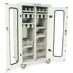 Harloff Catheter Slide Shelf only, Single Column width, for MedStorMax Cabinets with H+H panels installed, holds