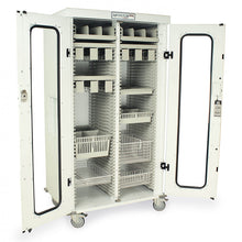 Catheter Slide Shelf only, Single Column width, for MedStorMax Cabinets with H+H panels installed, holds MSCATHSLIDE-8 a
